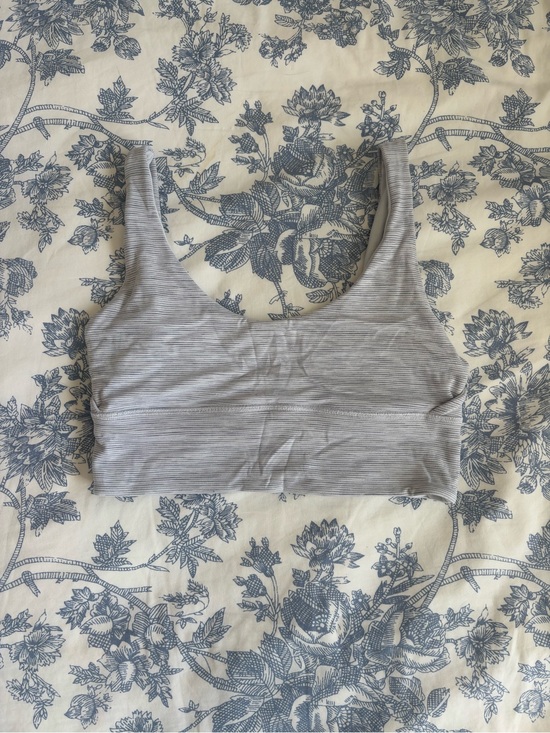 lululemon athletica Other - Lululemon Align Reversible Bra White / Wee Are From Space Nimbus Battleship 4